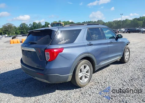 2021 Ford Explorer Xlt z USA, uszkodzony, nr VIN 1FMSK7DH3MGB92762